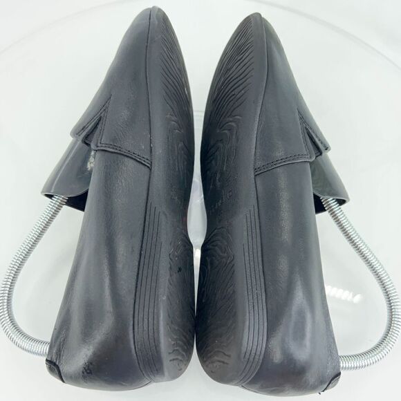 Dansko Women's Larisa Loafer Size 37 6.5 Slip On Flat Shoe Black Leather Comfy - Picture 8 of 15